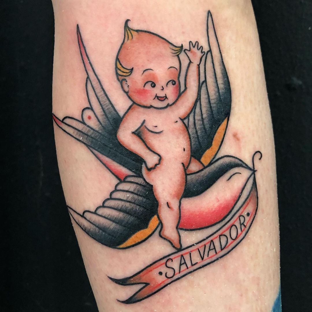 35 meaningful baby name tattoo ideas