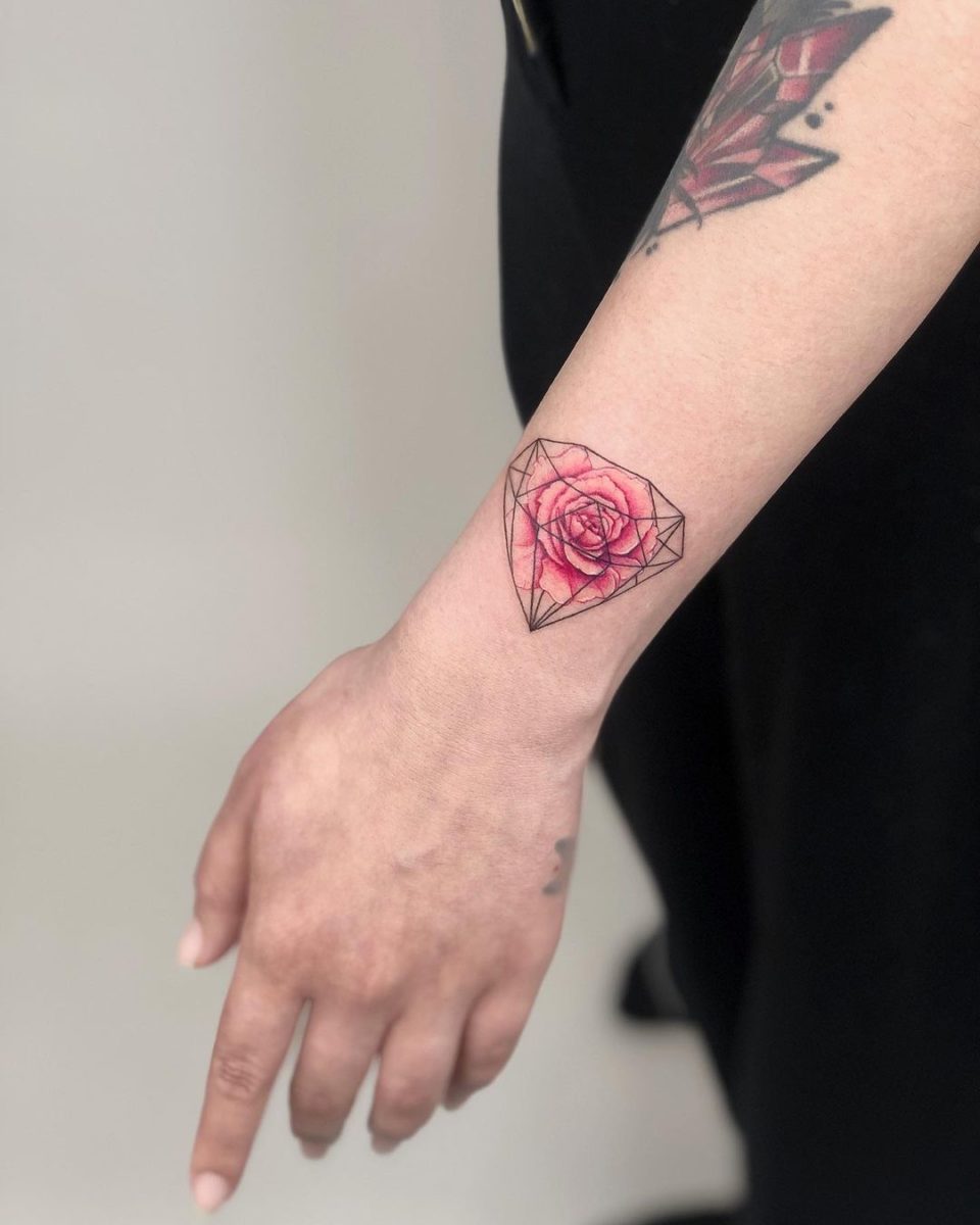 33 gorgeous small rose tattoo ideas