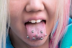 why do women pierce their tongues?