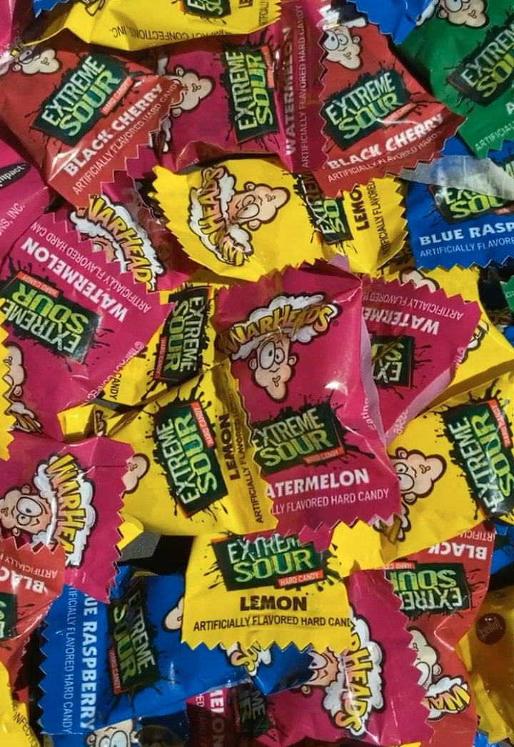 4-Year-Old Vows to Never Eat Sour Warheads Again After They Left Her in Serious Pain | Who remembers growing up and seeing how long you could handle sucking on a sour Warhead candy before making a face?