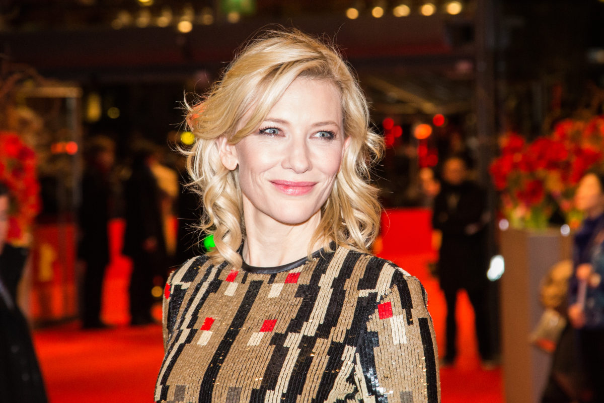 cate blanchett says she pushes her kids to check their sources when sharing on social media