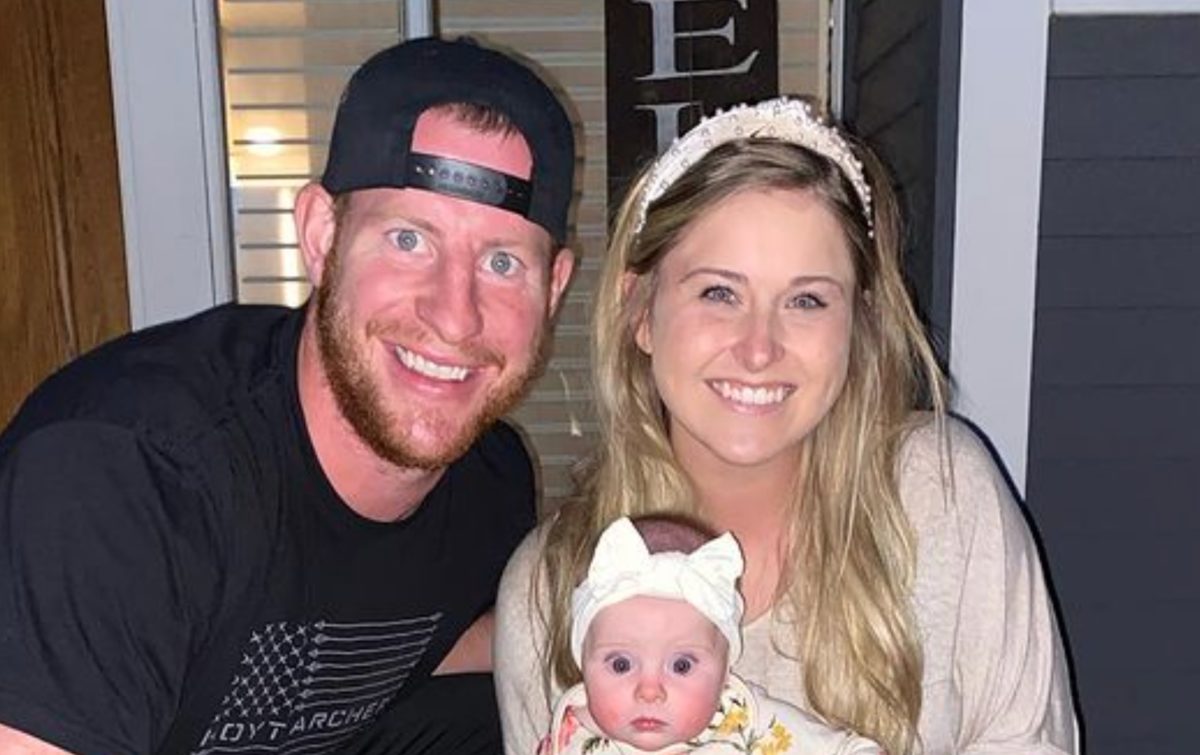 is seeing the birth of his child more important than a football game? not for colts qb carson wentz
