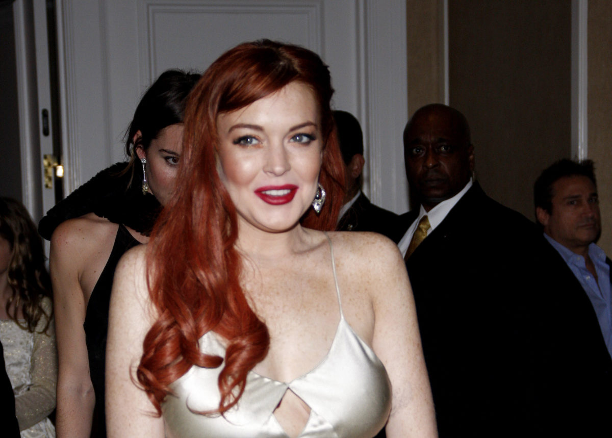 lindsay lohan is married: 'luckiest woman in the world'