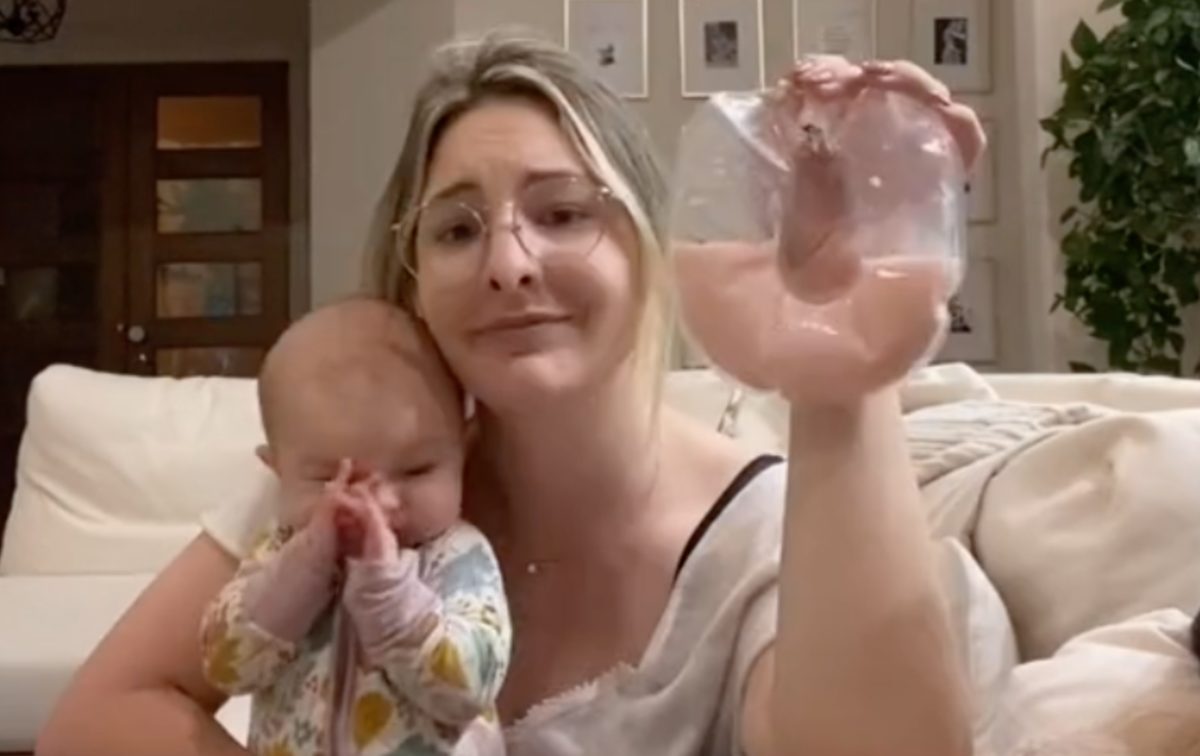new mother goes viral on tiktok over her 'pink' breastmilk: i 'i had no clue this could happen'