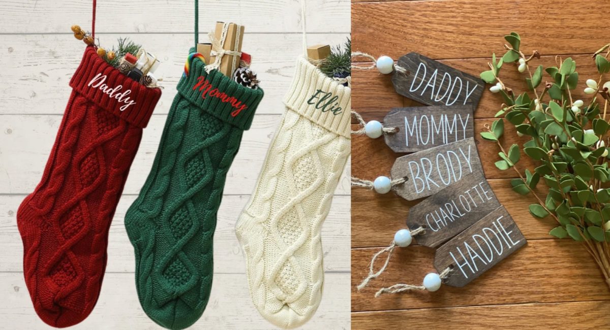 gorgeous handmade stockings that will work with any holiday vibe