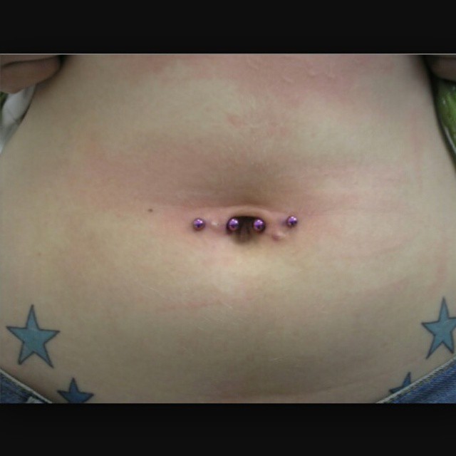 Crazy Belly Button Piercings