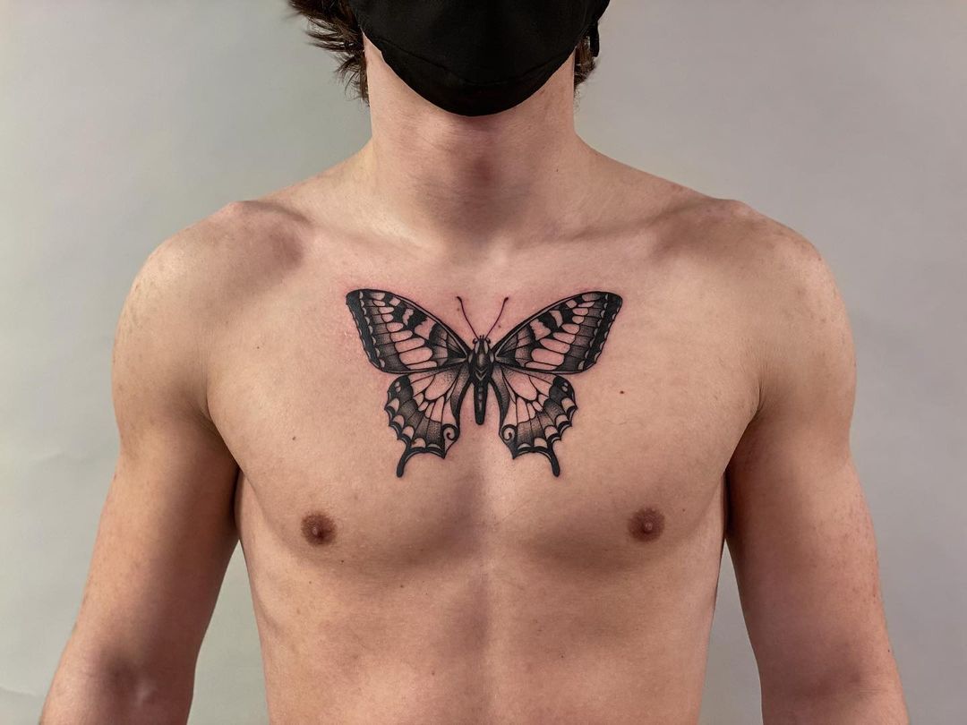 33 Bold Chest Tattoos For Men