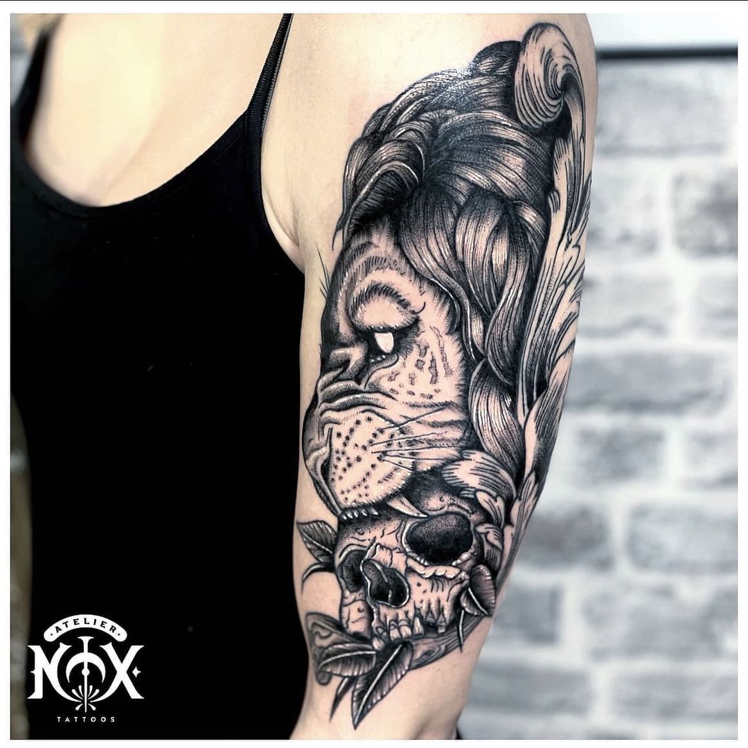 Lion Tattoos That Will Remind You to Stay Strong
