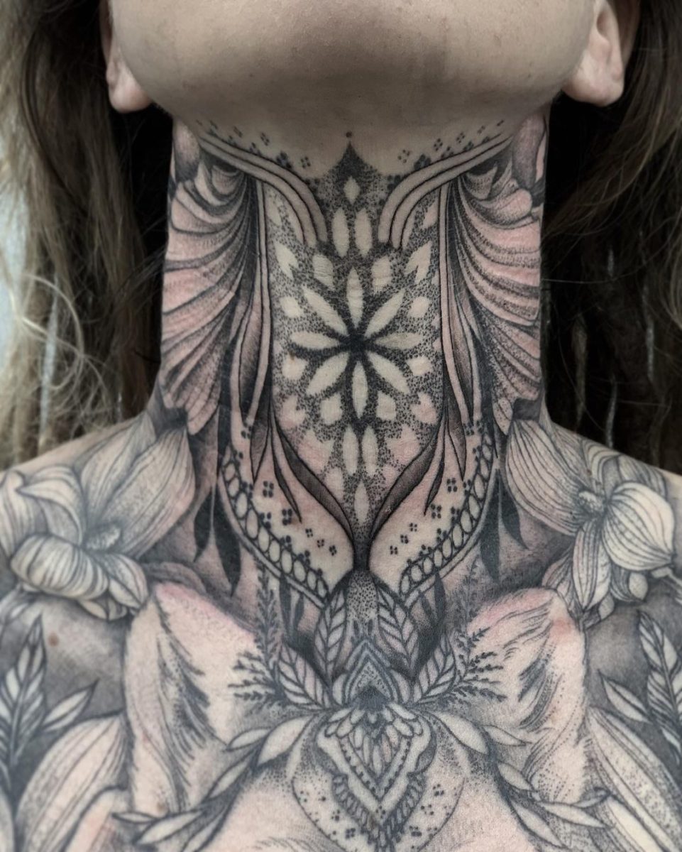 Big, Bold Neck Tattoos You Can Pull Off