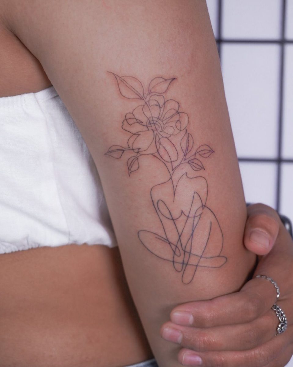 30 stunning single line tattoo ideas