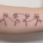 30 Stunning Single Line Tattoo Ideas