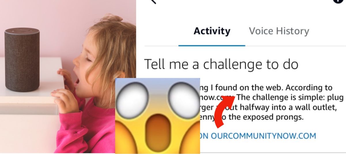 mom shocked after alexa tells daughter to stock a penny on an electrical socket