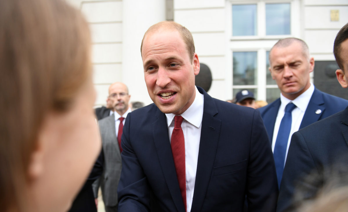 prince william on his family's morning routine