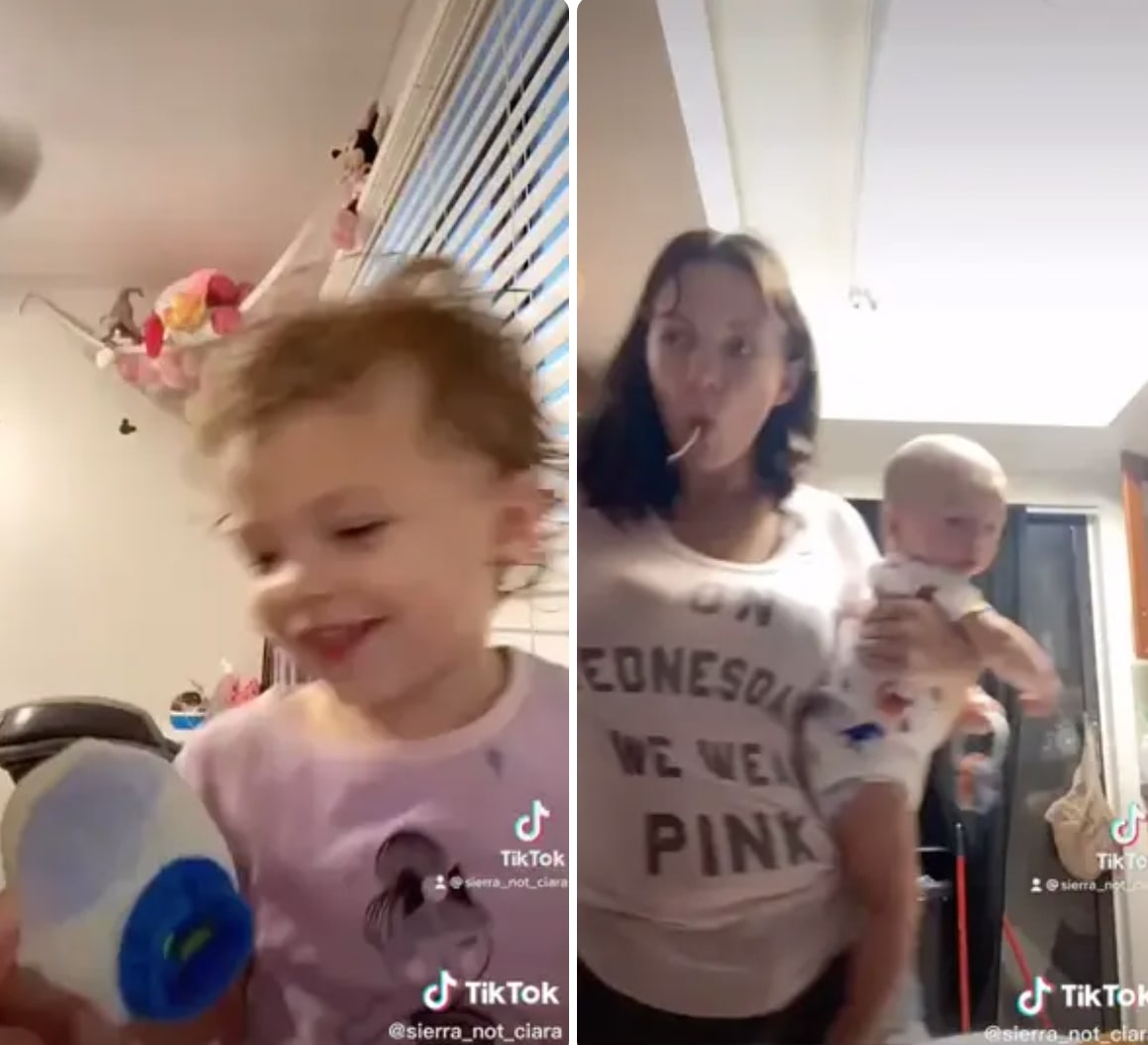 stay-at-home mom's boyfriend asks what she does all day, she decides to film an entire day on tiktok