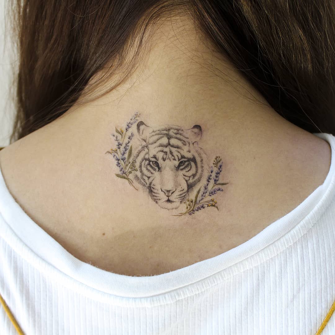 Back of the Neck Tattoos