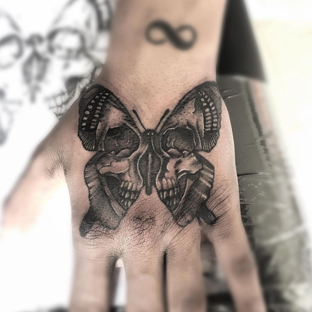 55 Butterfly Hand Tattoo Ideas That Soar