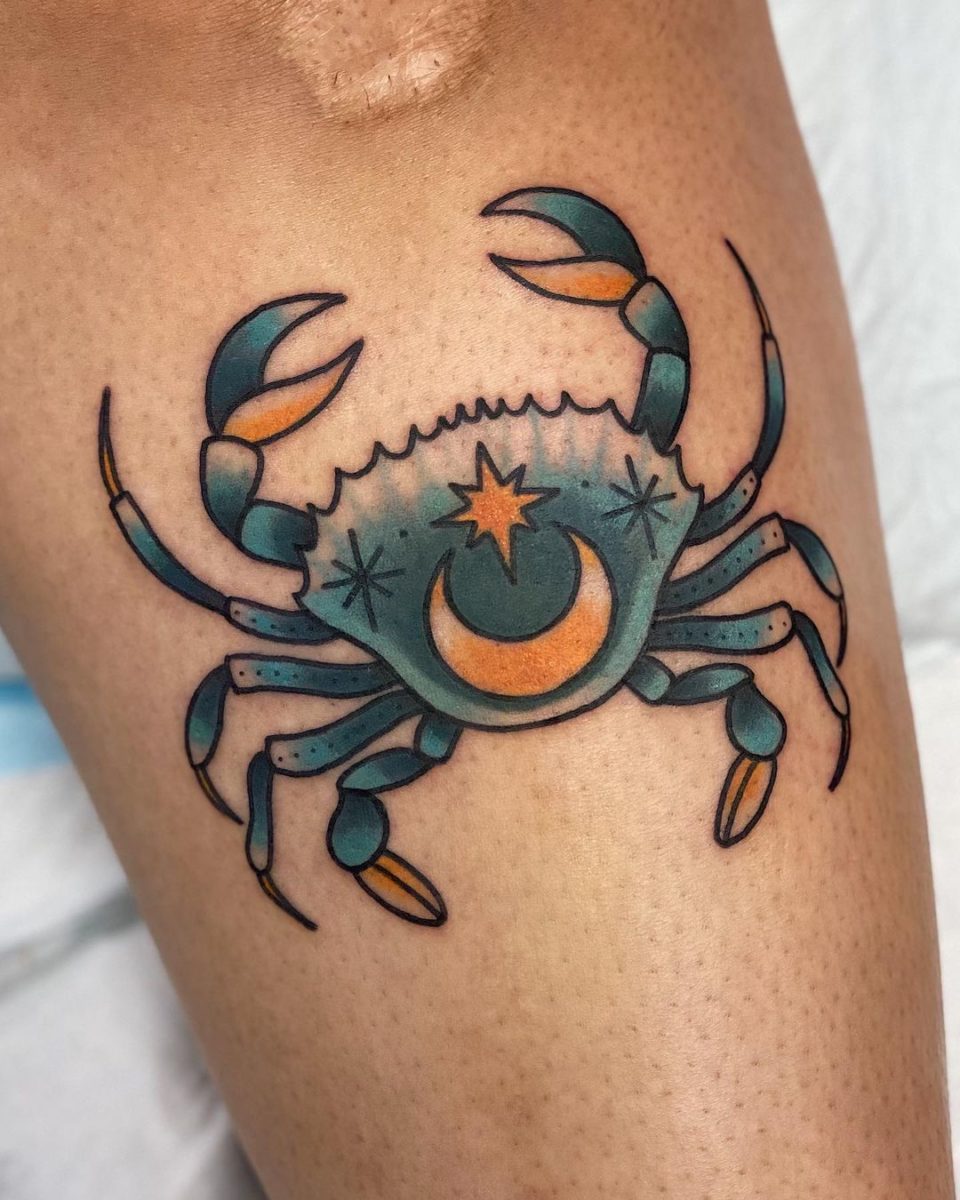 Cancer Zodiac Tattoos