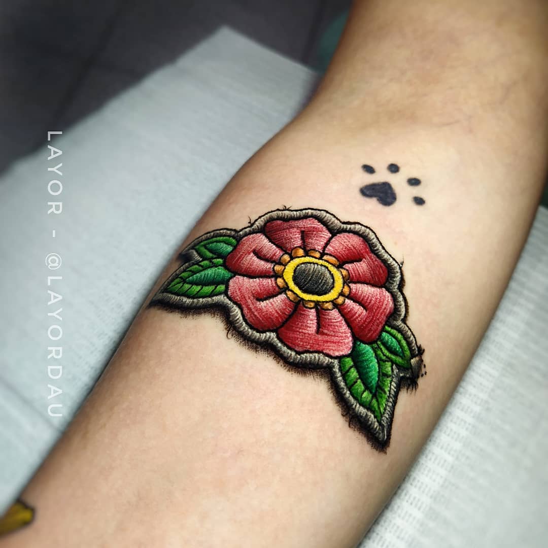 30 Embroidery Tattoo