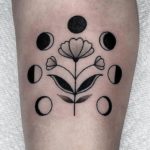 Moon Phases Tattoo Ideas That Celebrate the Night Sky