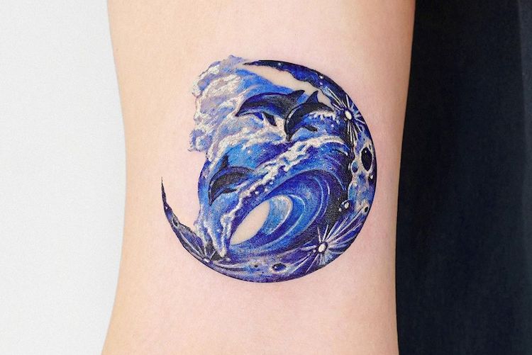 full moon tattoo Yandex Görselde 1 bin görsel bulundu