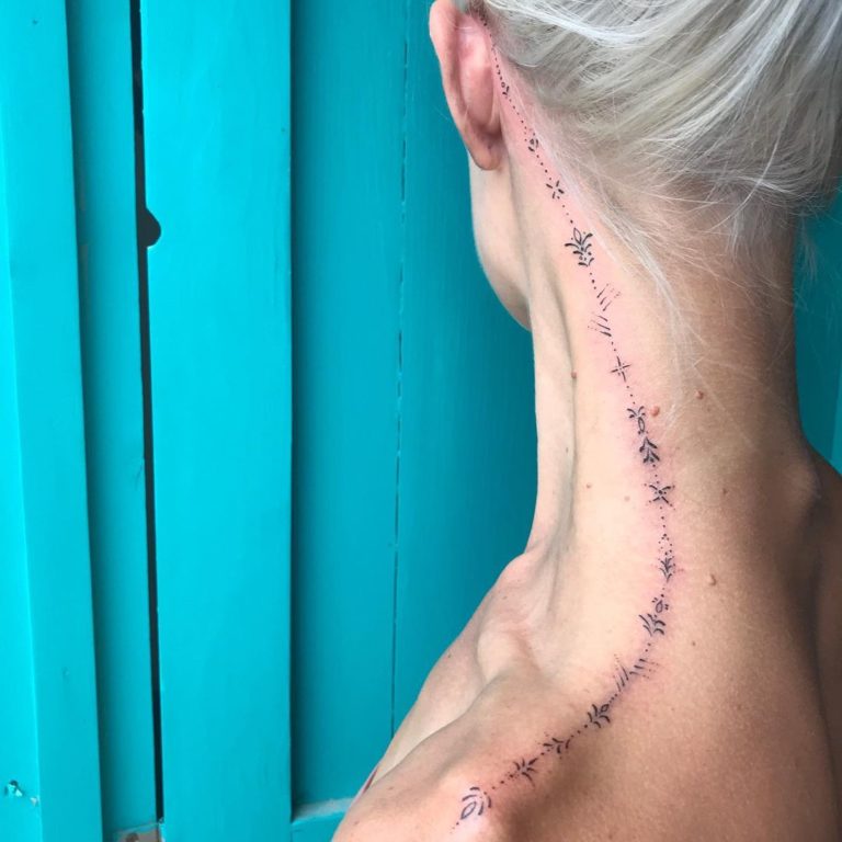 50 Neck Tattoos For Women