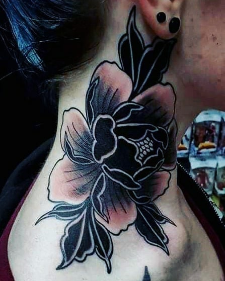 Awesome Neck Tattoos for Women