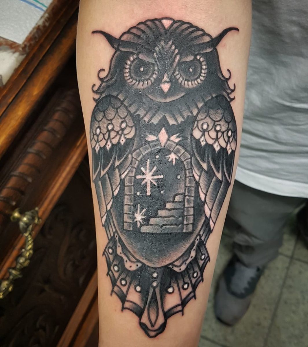 creative owl tattoo ideas that are a hoot