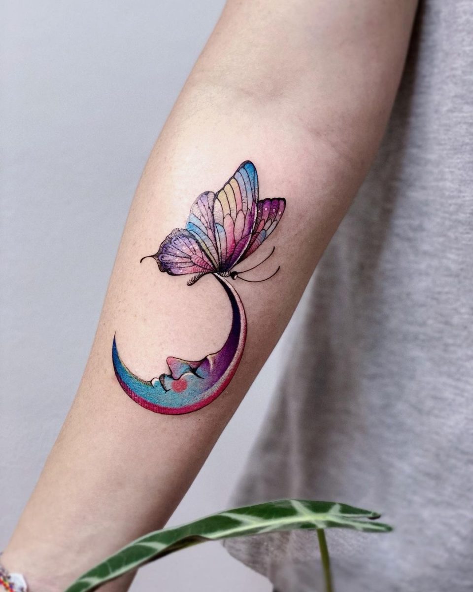 small butterfly tattoos 