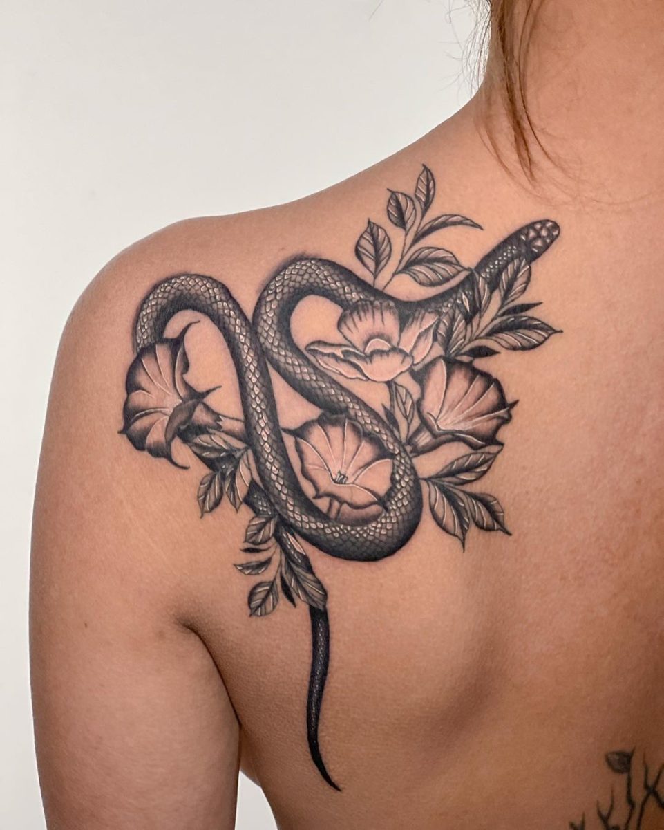 25 Stellar Ouroboros Tattoos That Symbolize Infinity and Look Amazing | Ouroboros Tattoos are symbols of wholeness and infinity. Discover the best designs featuring them.