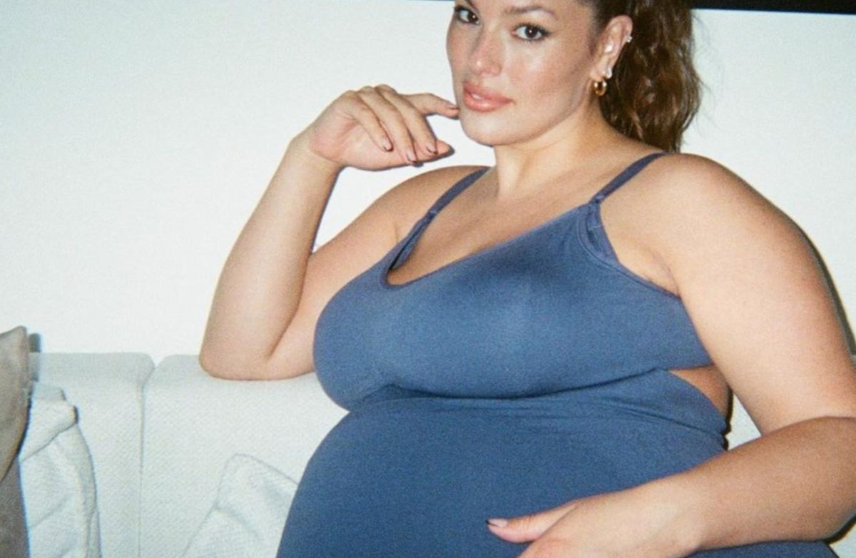 ashley graham is seeing double as she makes extra special announcement
