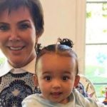 Kris Jenner Scrubs Unedited Photo Of Her And Kim Kardashian In Birthday Tribute To Chicago West
