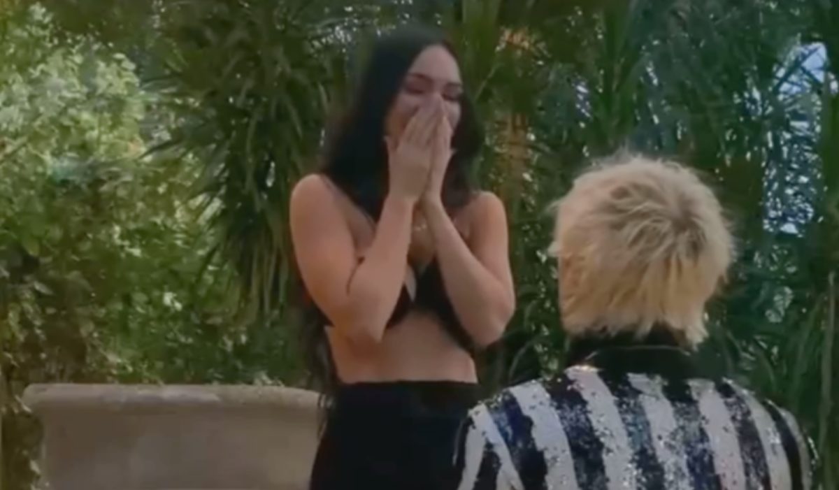 megan fox and machine gun kelly's friends and family flood them with congratulations over their engagement