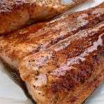 You'll Crave This Easy Air Fryer Salmon Recipe With A Delicious Honey Garlic Glaze