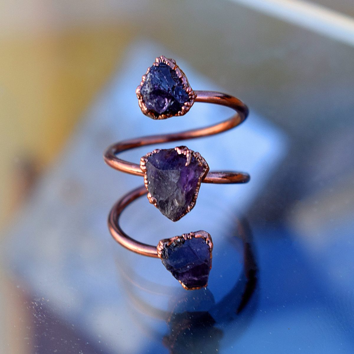 beautiful amethyst rings: february birthstone rings