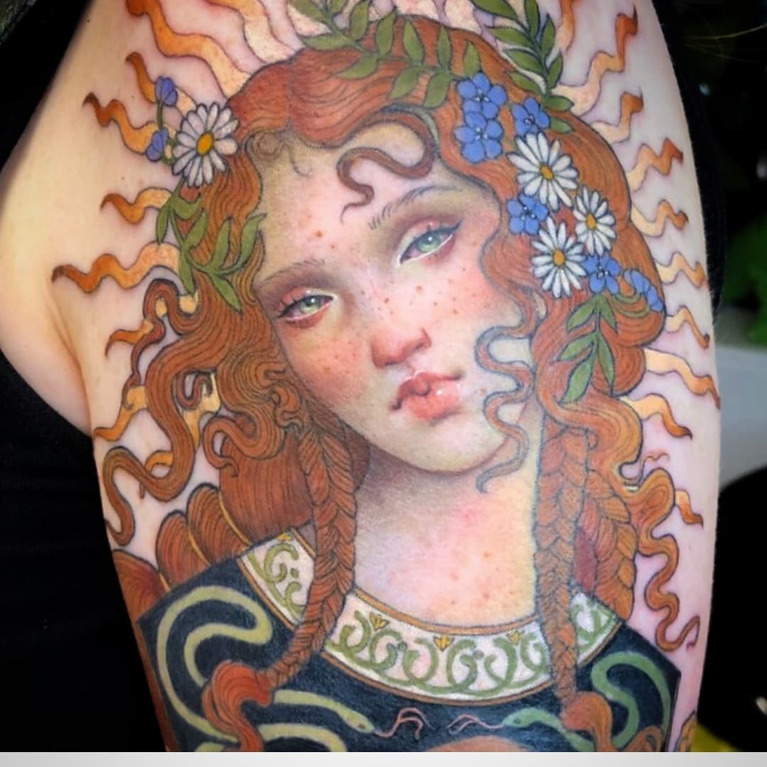 divine goddess tattoo ideas