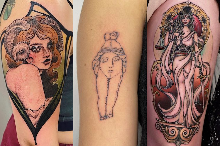 divine goddess tattoo ideas