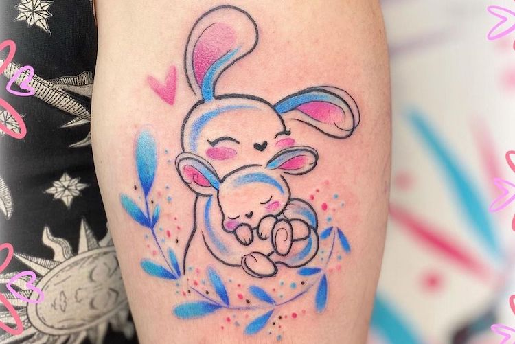 33 Mother Child Tattoo Ideas