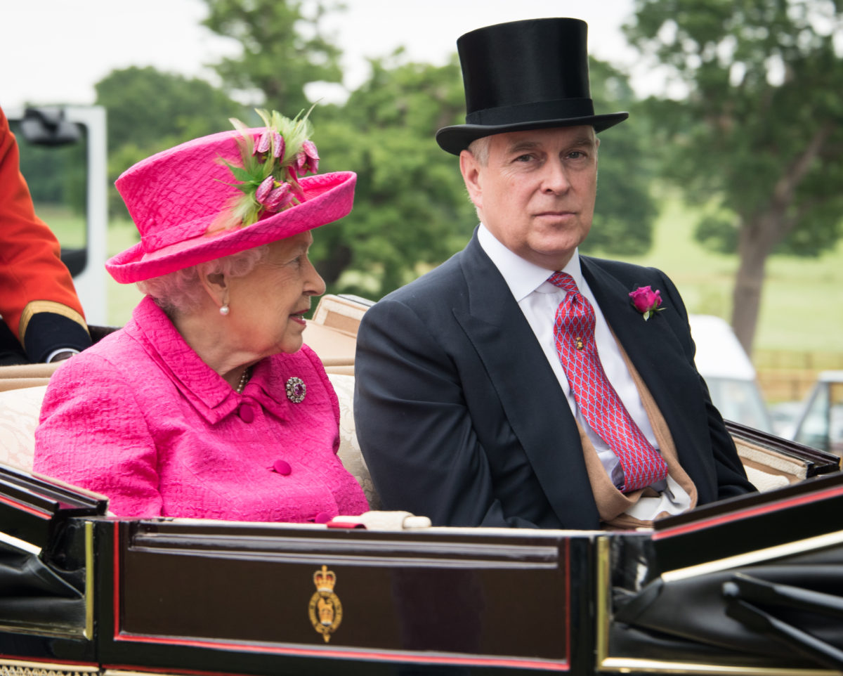 the queen puts her foot down on son prince andrew