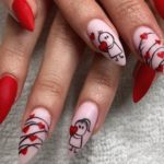 Lovely Red Valentines Day Nails You Should Try