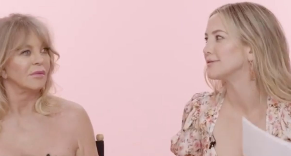 Kate Hudson And Goldie Hawn Talk Mother-Daughter Beauty Routines