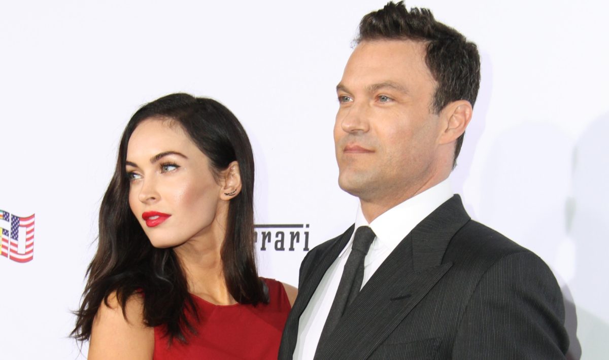 megan fox thinks brian austin green 'will be great with his new baby,' according to a close source