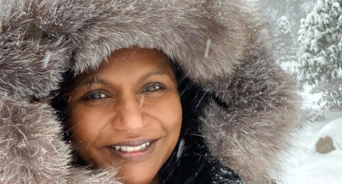 Mindy Kaling Posts Snowy Snap Of Her Kids: 'My Kids Got To See Snow And Be In My Home State For The First Time'