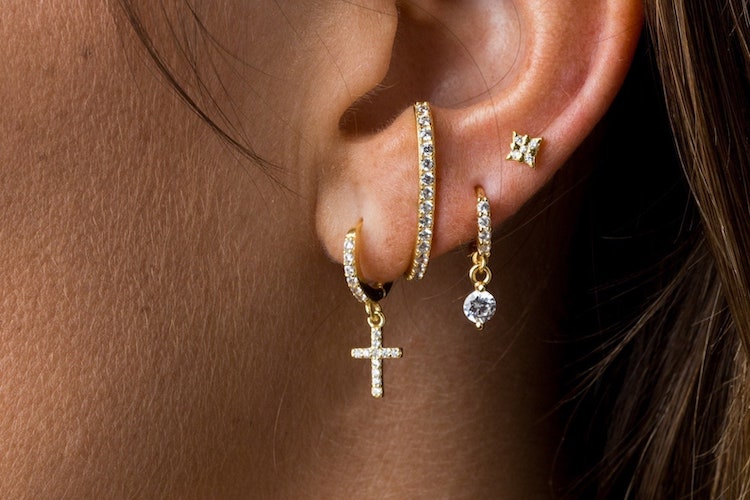 discover the perfect pair of cross earrings