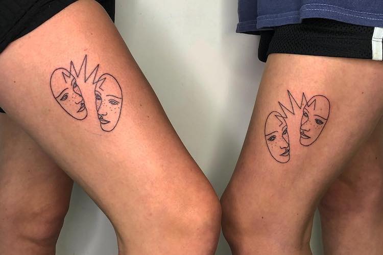 33 Twin Tattoos - Twin Tattoo Ideas