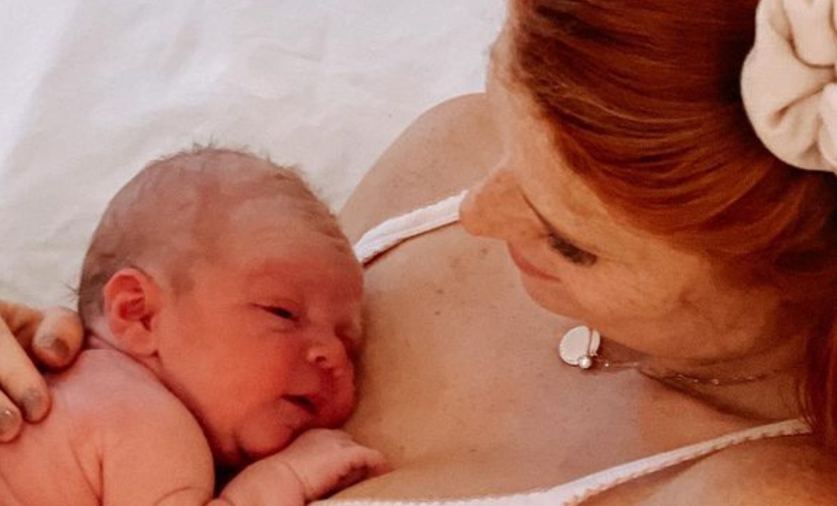 audrey roloff speaks on her newborn son's 'extremely rare' en caul birth