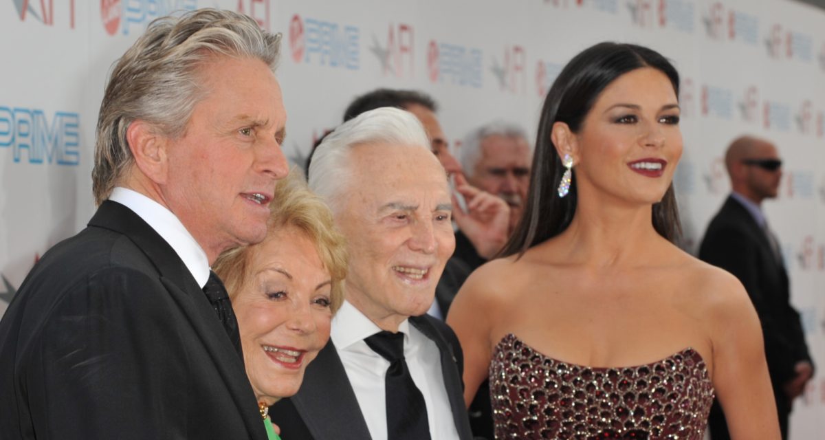 Kirk Douglas Donates All Of His $60M Fortune To Charity, Leaves Nothing For Son Michael And Daughter-In-Law Catherine Zeta-Jones