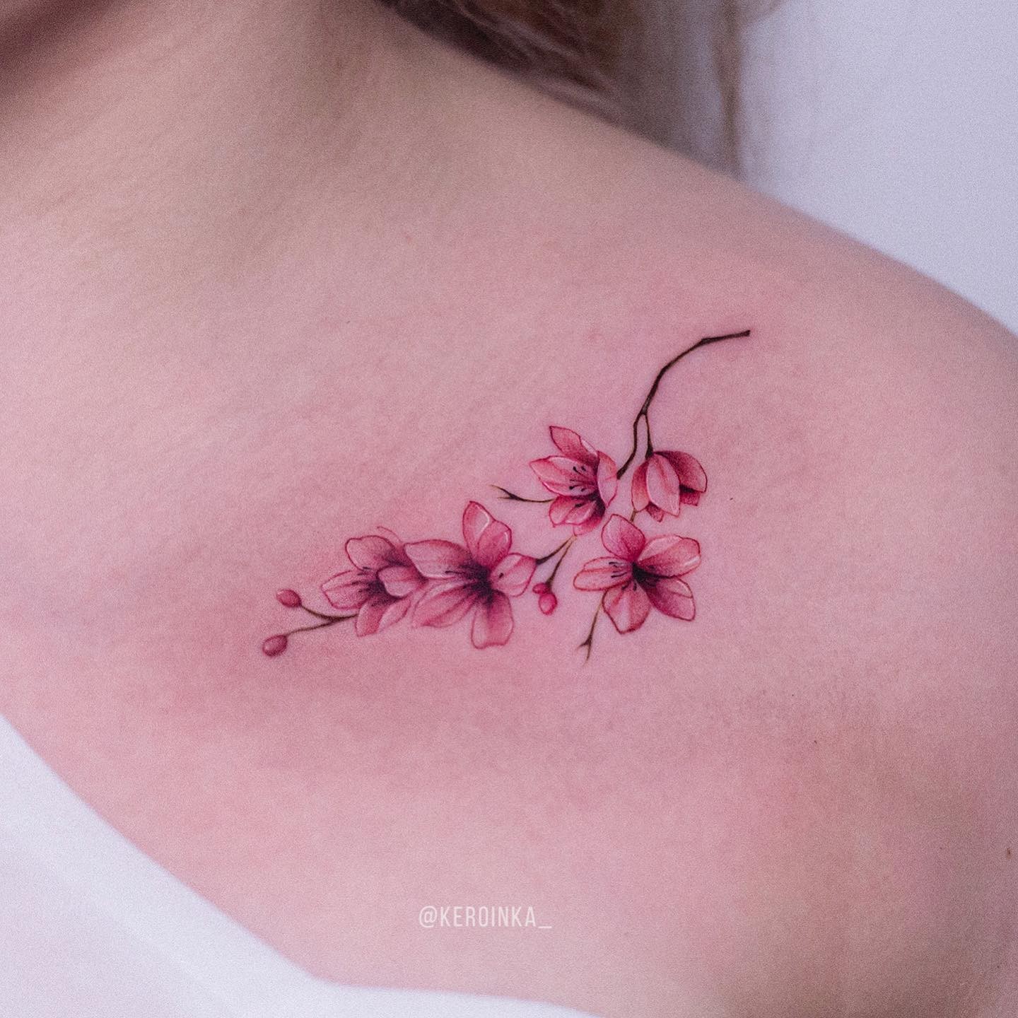 25 Cherry Blossom Tattoo Ideas