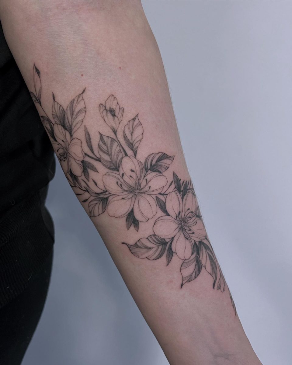 25 Cherry Blossom Tattoo Ideas