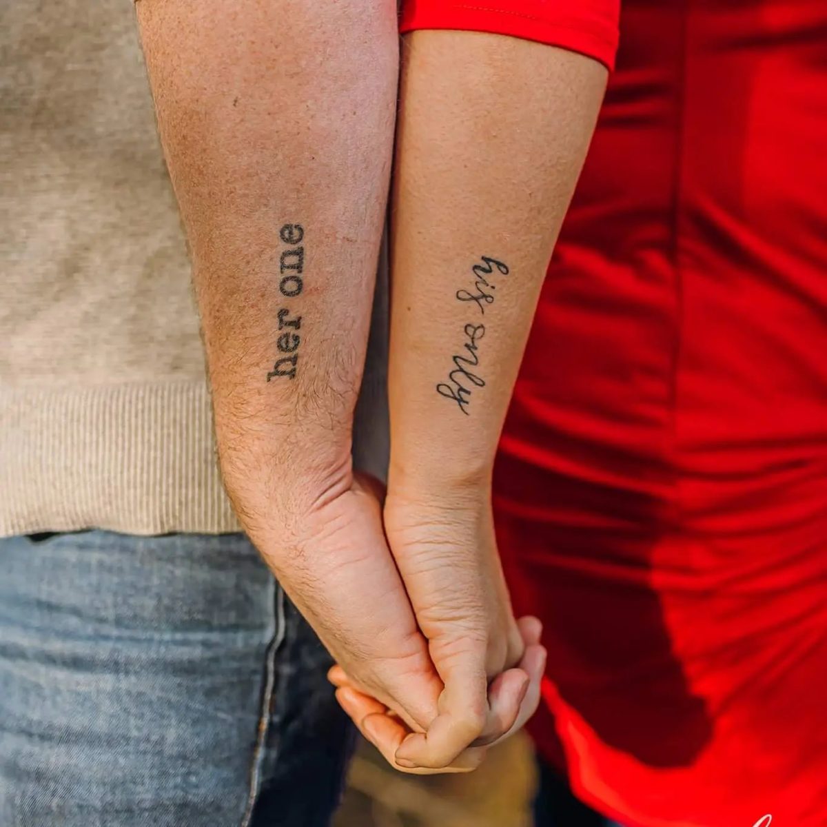 33 lovable couples tattoos to share