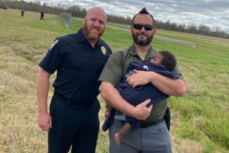 8-month-old baby boy found alive in louisiana field a day after disappearing: 'it's just a miracle'